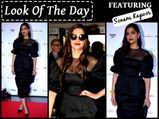 Look Of The Day: Sonam Kapoor Goes Edgy With Her Black Dress & We're Lovin' It!