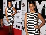 Mugdha Godse's Tricky Stripes Should Be Your Next Formal Party Outfit!