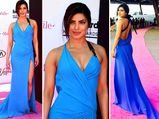 Priyanka Chopra Is Slaying Hot In This Blue Atelier Versace Gown