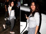 Sonakshi Sinha Does Three Shades Of Grey For A Laid-Back Dinner Meet