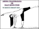 Ardha Chandrasana Or Half Moon Pose To Reduce Breast Size