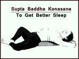 Supta Baddha Konasana Or Reclining Bound Angle Pose For Better Sleep