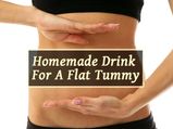 Powerful Homemade Drink To Get A Flat Tummy