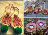 10 Homemade Gotta Earrings To Flaunt This Wedding Season Courtesy: Nino's Creations