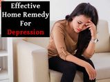 One Powerful Home Remedy To Treat Depression