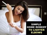 Home Remedy To Lighten The Skin On Elbows And Knees, Which Actually Works!
