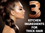 Just 3 Kitchen Ingredients For Thicker Hair, In 2 Weeks!