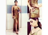 Kriti Sanon Looks More Stunning Than Ever Before In A Gold Dress!