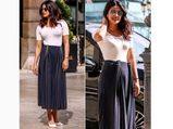 We Can't Stop Looking At Priyanka Chopra's New Skirt For Quantico Promotions