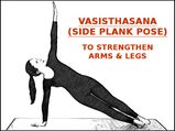 Vasisthasana (Side Plank Pose) To Strengthen Arms & Legs