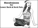 Bharadvajasana (Bharadvaja's twist ) For Lower Back & Neck Pain