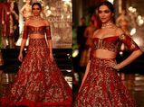 The Beautiful Deepika Padukone Stole Hearts At India Couture Week In Manish Malhotra Lehenga