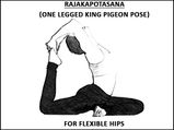Rajakapotasana (One Legged King Pigeon Pose) For Flexible Hips
