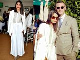 Frieda Pinto Looked Chic At The Wimbledon 2016 Dressed In All White