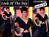 Mandira In A Hot Black Dress As The Host Of GQ's 50 Most Influential Young Indian Awards