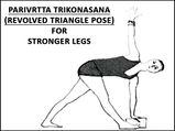 Parivrtta Trikonasana (Revolved Triangle Pose) For Stronger Legs