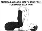 Ananda Balasana (Happy Baby Pose) For Lower Back Pain