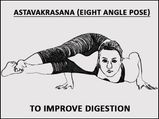 Astavakrasana (Eight Angle Pose) To Improve Digestion