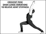 Crescent Pose (High Lunge Variation) To Relieve Joint Stiffness