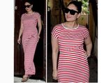 Caught: Kareena Kapoor Showing Off Her Baby Bump In A Slit Dress