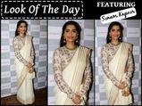 Look Of The Day: Sonam Kapoor In Anavila Saree At Anavila Misra's Store Launch