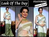 Kangana Ranaut's Sabyasachi Saree Look Is By Far Our Favourite Saree Looks Of All Time