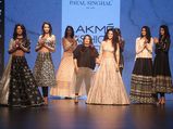 Saiyami Kher Walks The Ramp For Payal Singhal @ Lakme Fashion Week W/F 2016