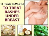 10 Home Remedies To Treat Rashes Under Breast