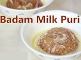 Navratri Special: Badam Milk Puri Sweet Recipe