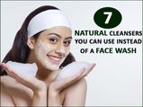 7 Natural Cleansers You Can Use Instead Of A Face Wash
