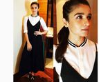 Probably The Hottest Airport Look Of The Month -- Alia Bhatt In Black