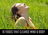 16 Foods That Cleanse Mind And Body