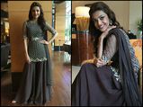 Spotted: Kajal Aggarwal In Ridhi Mehra For An Event In Chennai
