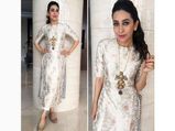 Boy! Karisma Kapoor Is Breathtaking In A Raw Mango Dress For An Event In Kochi