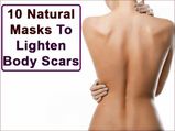10 Natural Masks To Lighten Body Scars