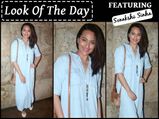Look Of The Day: Sonakshi Sinha Pulling Off The Maxi Kurta Dress At The Screening Of Freaky Ali