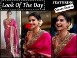 How Lovely! Sonam Kapoor Caught Candid In Chennai In A Silk Saree