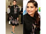 Sonam Kapoor Becomes Biker Girl For UNICEF Event In New Delhi