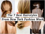 The 7 Best Hairstyles From New York Fashion Week