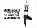 Vrikshasana (Tree Pose) To Make The Legs Strong