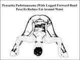 Prasarita Padottanasana (Wide-Legged Forward Bend Pose) To Reduce Fat Around Waist