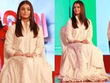 Beauty Queen Aishwarya Rai Breathtaking In White Rohit Bal Lehenga At An Even In New Delhi