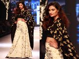 Newbie Athiya Shetty Walks For Designer Masaba At Amazon India Fashion Week SS 2017