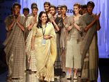 Anavila's Beautiful Handloom Saree Collection At Amazon India Fashion Week SS 2017