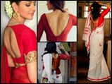 #MustCheckOut Durga Puja Red Blouse Patterns To Try This Festive Season