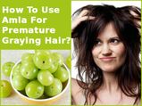 How To Use Amla For Premature Graying Hair?