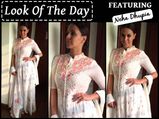 Look Of The Day: Neha Dhupia's Anita Dongre Suit Is What You Need This Navratri