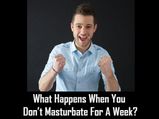 What Happens When You Stop Masturbating