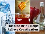 This One Natural Drink Helps Relieve Constipation Instantly, Check It Out!