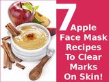 7 Apple Face Mask Recipes To Clear Marks On Skin!